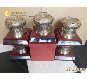 Trống đồng lưu niệm thu nhỏ, quà tặng trống đồng ý nghĩa