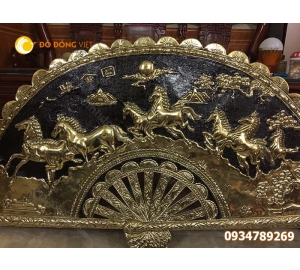 Quạt đồng thờ cúng, quạt đồng, quạt mã đáo thành công