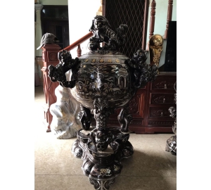 Giá bán đỉnh thất lân vờn cầu tại Đồ đồng Việt, đỉnh đồng thất lân vờn cầu đẹp tinh xảo
