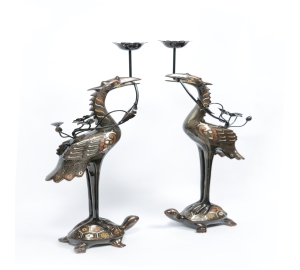 ĐÔI HẠC ĐỒNG TRONG THỜ CÚNG TÂM LINH 