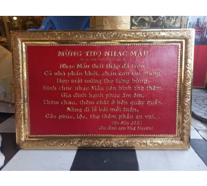 Tranh chữ mừng thọ ông bà, cha mẹ