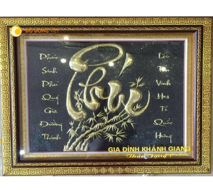 Tranh chữ phúc thư pháp - ý nghĩa chữ phúc