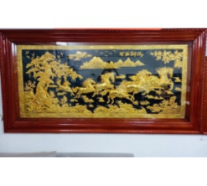 Tranh đồng mã đáo thành công làm quà tặng tân gia ý nghĩa
