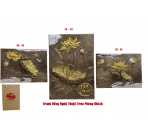 Tranh Đồng Mỹ Nghệ Cao Cấp Treo Tường Phòng Khách Đẹp Ý Nghĩa