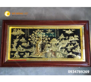 TRANH ĐỒNG QUÊ  80x 1,55M