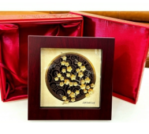 Tranh hoa mai bằng vàng 24k quà tặng vàng cao cấp tại TP HCM