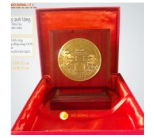 TRANH KHUÊ VĂN CÁC ĐỂ BÀN BẰNG ĐỒNG CAO CẤP