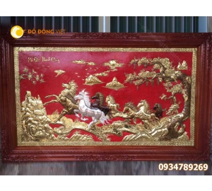 Tranh mã đáo thành công 80x1m55