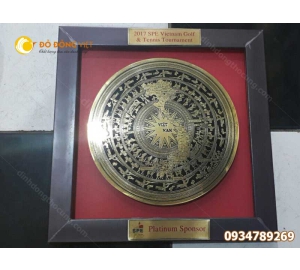 Tranh mặt trống đồng quà tặng lưu niệm