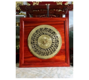 Tranh mặt trống đồng- quà tặng sang trọng đẹp tinh xảo