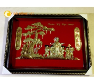 Tranh mừng thọ cụ bà giá rẻ