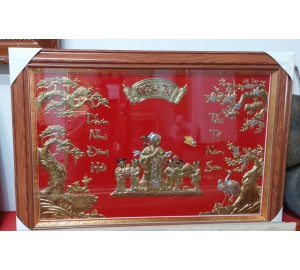 Tranh mừng thọ cụ bà tuổi 60 70 80 90