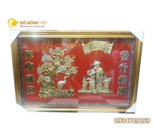 Tranh mừng thọ mẫu đẹp nhất năm 2018 60x 90cm 