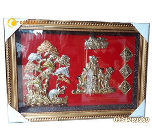 Tranh mừng thọ ông bà tuổi 60 70 80 90 giá rẻ dưới 1 triệu