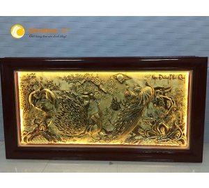 Tranh đồng Ngọc đường Phú quý