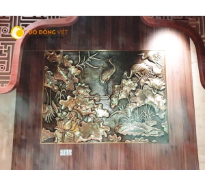 Địa chỉ mua tranh đồng sen hạc tại quận Bình Tân, TP HCM