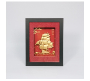 TRANH THUYỀN BẰNG ĐỒNG QUÀ TẶNG Ý NGHĨA