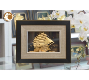 Tranh thuyền buồm đẹp tinh xảo từng chi tiết- quà tặng sếp đầy ý nghĩa