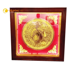 Tranh Trống Đồng Đông Sơn Trang Trí Phòng Khách