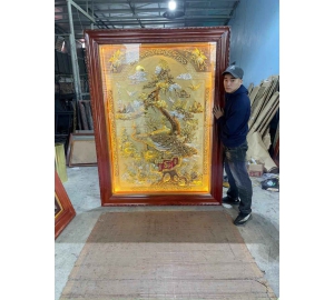 Địa chỉ mua tranh đồng Vinh hoa phú quý khổ dọc tại quận Thủ Đức, TP HCM