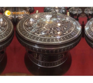 Trống đồng Đông Sơn khảm ngũ sắc