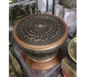 Trống đồng quà tặng, trống đồng Đông Sơn dk 50cm làm quà tặng lưu niệm