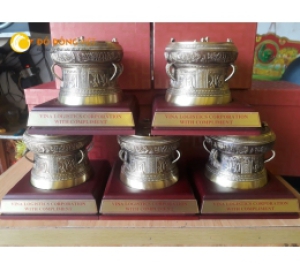 Trống đồng quà tặng, trống đồng đông sơn thu nhỏ làm quà lưu niệm