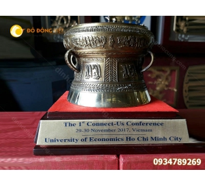 Trống đồng quà tặng, trống đồng lưu niệm đẹp