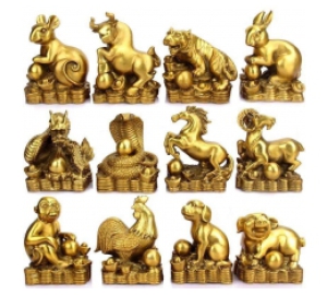 TƯỢNG 12 CON GIÁP BẰNG ĐỒNG GIÁ RẺ 
