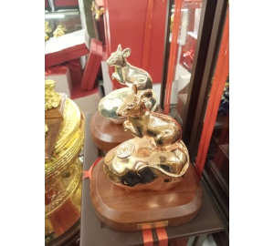 Tượng chuột bằng đồng đỏ làm quà tặng phong thủy ý nghĩa