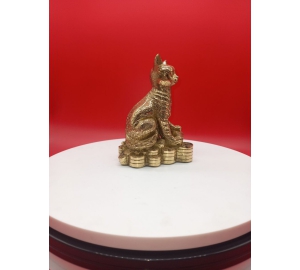 Tượng con mèo bằng đồng