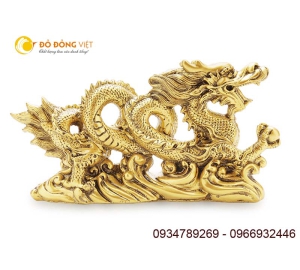 Tượng con rồng bằng đồng  phong thủy