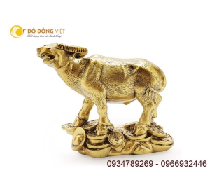 Tượng con Trâu bằng đồng Phong thủy