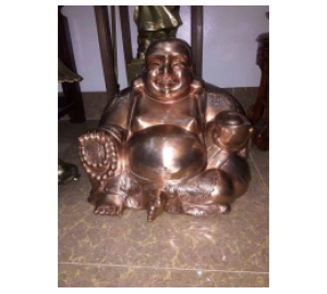 Tượng Đồng Phật Di Lặc Bằng Đồng đỏ