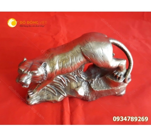 Tượng hổ bằng đồng phong thuỷ 20cm 