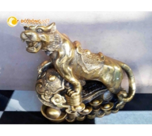 Tượng hổ bằng đồng phong thủy