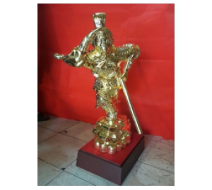 Tượng khỉ đồng mạ vàng, tượng đại thánh Tôn Ngộ Không bằng đồng đẹp tinh xảo