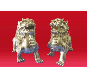 Tượng linh vật tỳ hưu bằng đồng, giá bán linh vật phong thủy bằng đồng