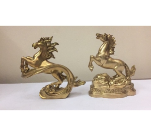 Tượng ngựa bằng đồng phong thủy, tượng con ngựa tài lộc
