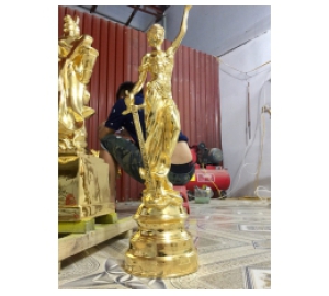 TƯỢNG NỮ THẦN CÔNG LÝ BẰNG ĐỒNG RẺ VÀ ĐẸP