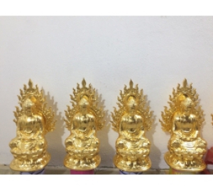 Tượng Phật dát vàng HCM 9999