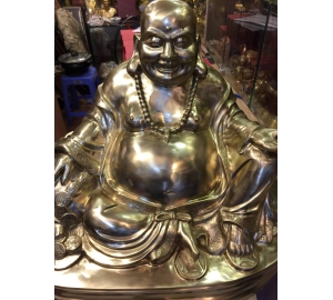 Đúc tượng Phật Di Lặc bằng đồng vàng