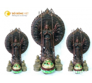 TƯỢNG PHẬT THIÊN THU THIÊN NHÃN BẰNG ĐỒNG