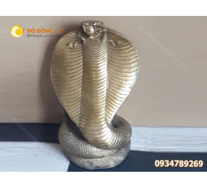 Tượng rắn  con rắn bằng đồng 25cm 