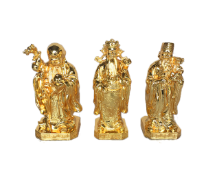 Tượng tam đa, tượng 3 ông tam đa mạ vàng tài lộc