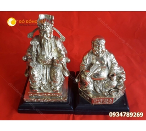 Tượng thần tài ông địa bằng đồng