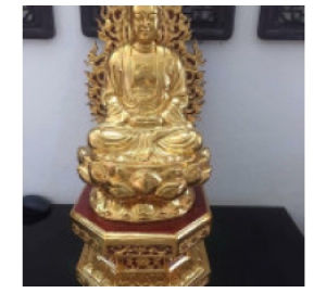 TƯỢNG THIÊN THU THIÊN NHÃN BẰNG ĐỒNG KT: 42CM