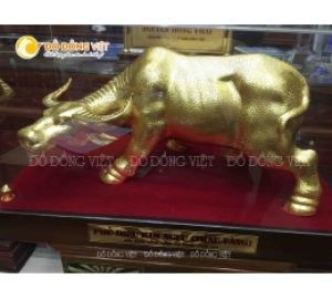 Tượng trâu bằng đồng linh vật ý nghĩa trong phong thủy
