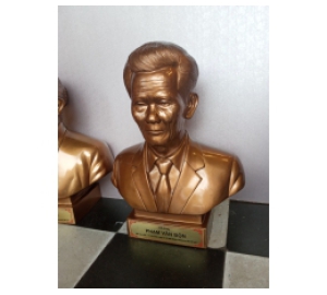 Tượng truyền thần bằng đồng, đúc tượng bán thân bằng đồng đỏ