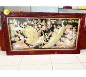 Vinh hoa phú quý, tranh đồng phong thủy đẹp